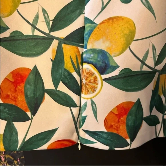 Eloquii Citrus Neoprene Pencil Skirt Size 22 - Picture 7 of 7